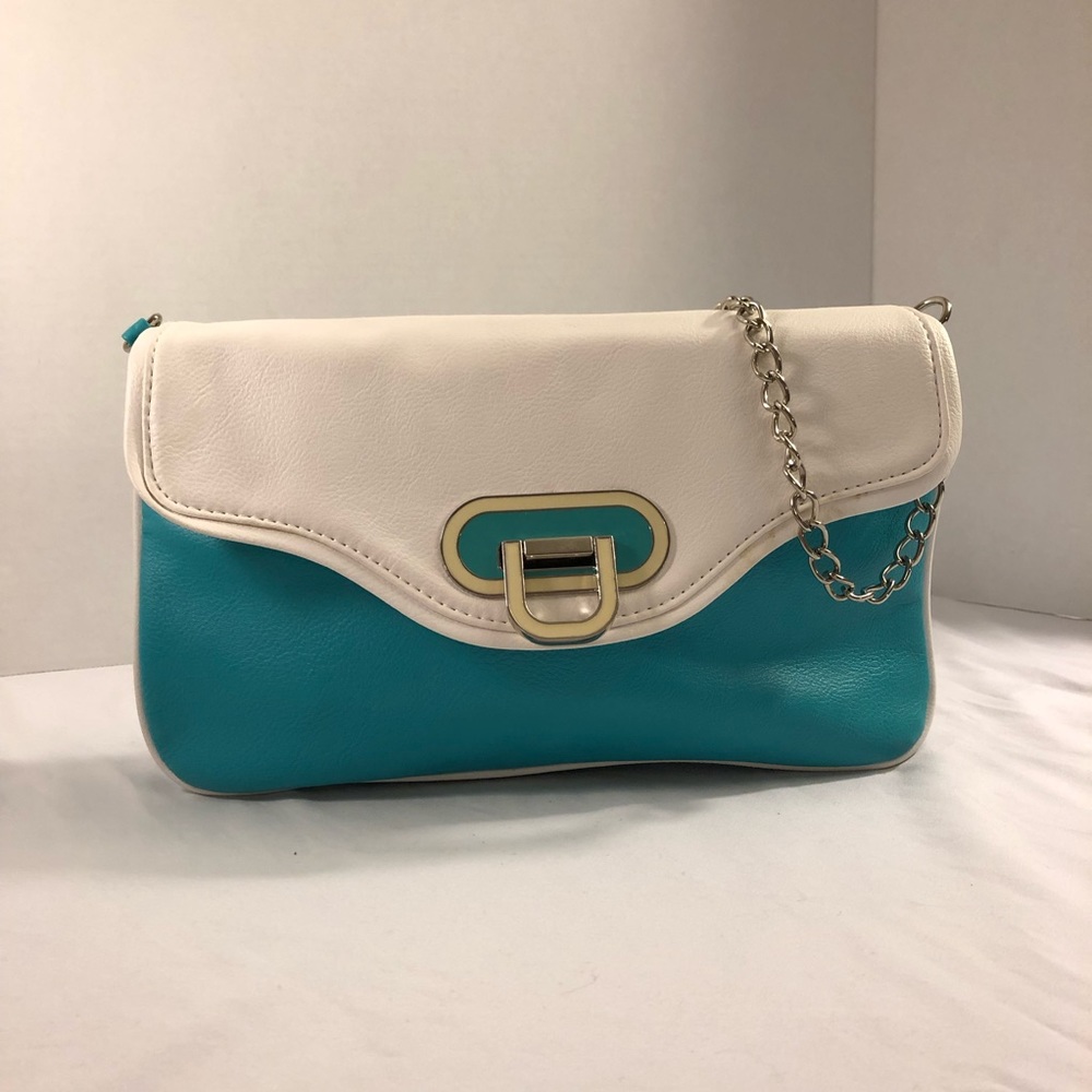 Blue and white Apt. 9 shoulder strap bag